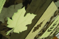 Terepmintás erdei falvédő zöld levelekkel